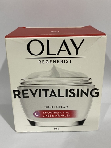 Olay Revitalising Night Cream Smoothens fine lines & Wrinkles