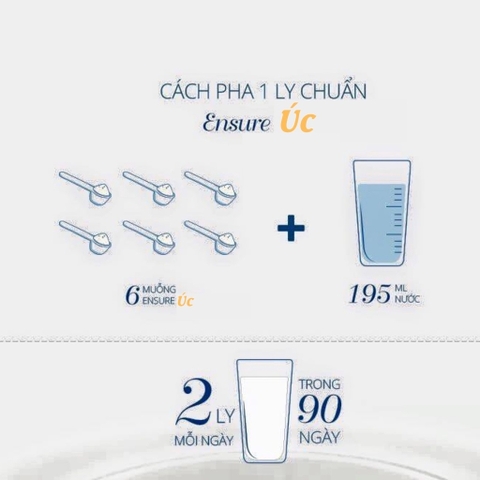 Sữa bột ensure  abbott vanilla 850g nội địa Úc hương vani giàu dinh dưỡng hộp 850g