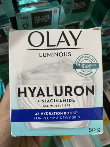 Olay Luminous Hyaluron Niacinamide 4x Hydration Boost for plump & dewy skin