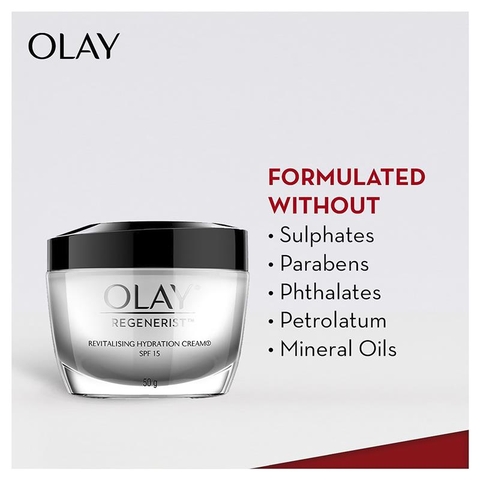 Olay Revitalising Hydration cream Smoothens fine lines & wrinkles