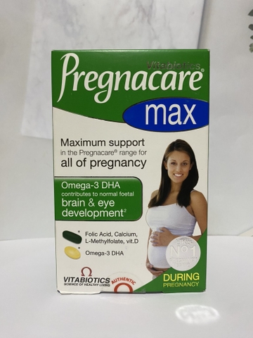 TPBVSK Pregnacare Max  bổ sung vitamin,khoáng chất cho phụ nữ mang thai &cho con bú vitabiotics
