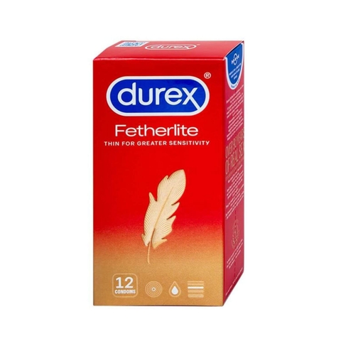 Bao Cao Su Durex Fetherlite Hộp 12 Cái