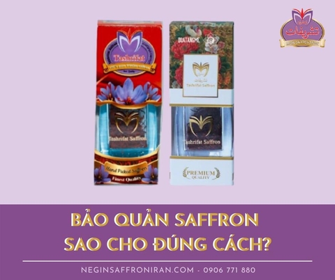Nhụy hoa nghệ tây Tashrifat Saffron hỗ trợ làm đẹp và tăng cường sức khỏe 1g