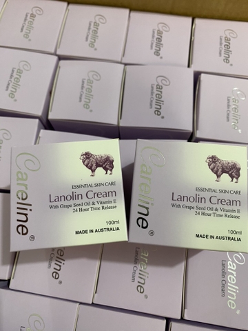 Careline Lanolin Cream - Kem dưỡng da mỡ cừu