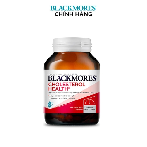 Viên uống giảm mỡ máu blackmores cholesterol health 60 viên