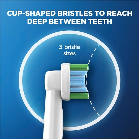 Combo 3 đầu bàn chải điện Oral-b thay thế precision clean set 8 ( 3 đầu tách ra từ set 8 đầu)
