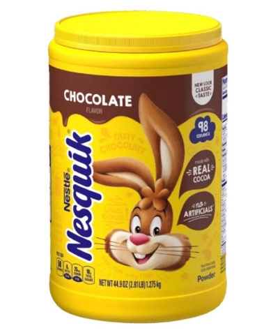 Bột cacao nestle nesquik chocolate 1.275kg của Mỹ sữa cacao thức uống ngon, bổ dưỡng hàng ngày hoặc dùng làm bánh sô-cô-la