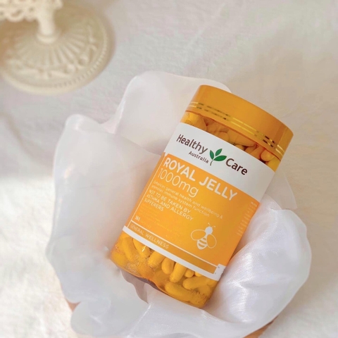 Sữa ong chúa Heathy Care Royal Jelly đẹp da, chậm lão hóa 365 viên