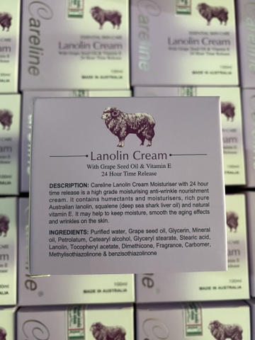 Careline Lanolin Cream - Kem dưỡng da mỡ cừu