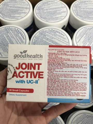 Viên sụn khớp Goodhealth Join Active UC2 30 viên hỗ trợ đau nhức xương khớp
