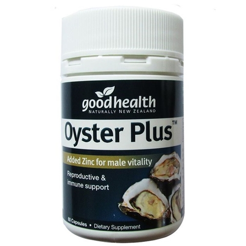 Tinh chất hàu biển NewZeland GoodHealth Oyster Plus - 60 Viên nội địa Úc