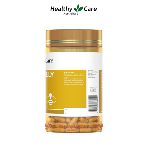 Sữa ong chúa Heathy Care Royal Jelly đẹp da, chậm lão hóa 365 viên