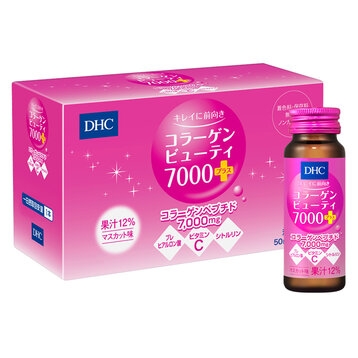Collagen dạng nước DHC Collagen Beauty 7000 Plus hỗ trợ chống lão hóa giúp da căng mịn 10 chai