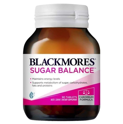 Viên uống cân bằng đường huyết blackmores sugar balance 90 viên dành cho người tiểu đường
