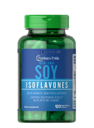 Mầm đậu nành puritan's pride non-GMO soy Isoflavones 120 viên