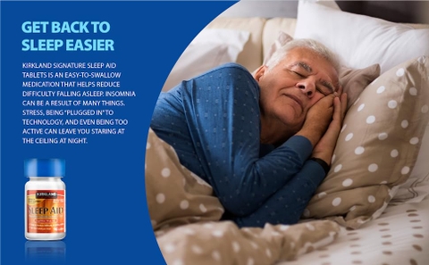 Ngủ ngon kirkland signature sleep aid 2 hộp x 96 viên