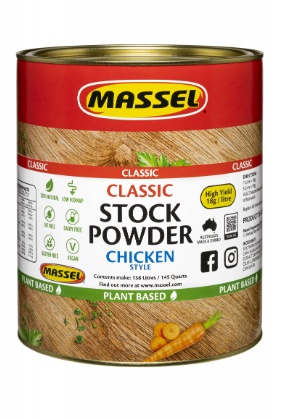 Bột nêm vị gà Massel Classic Stock Power Chicken Style không bột ngọt thơm ngon tiện lợi 2.5kg