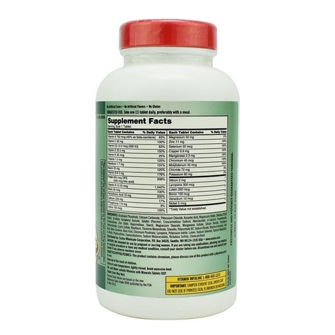 Vitamin tổng hợp Mature Multi Kirkland Signature 50+ hộp 400 viên