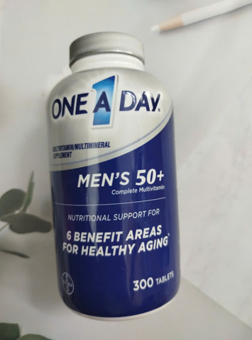Vitamin tổng hợp one a day men's bayer cho nam trên 50+ tuổi hộp 300 viên