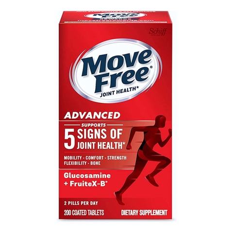 Viên uống chắc khỏe xương khớp Schiff Move Free Joint Health Advanced hộp 200 viên 