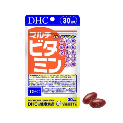 Vitamin tổng hợp DHC multi vitamins tăng sức đề kháng, làm chậm quá trình lão hóa, tăng sức khỏe tổng thể - 30 viên