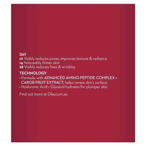 Olay regenerist advanced anti-ageing micro-sculpting face cream moisturiser 50g