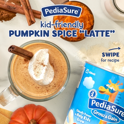 Sữa bột pediasure vanilla grow&gain 400g Mỹ cho bé từ 1 -10 tuổi