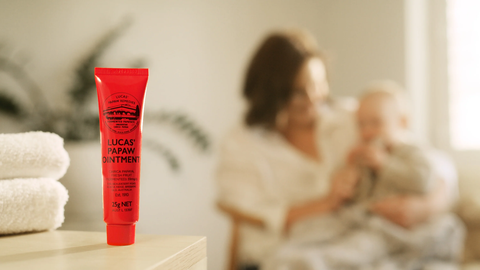 Kem đa năng Lucas Papaw Ointment chiết xuất đu đủ hỗ trợ làm dịu da tuýp 25g