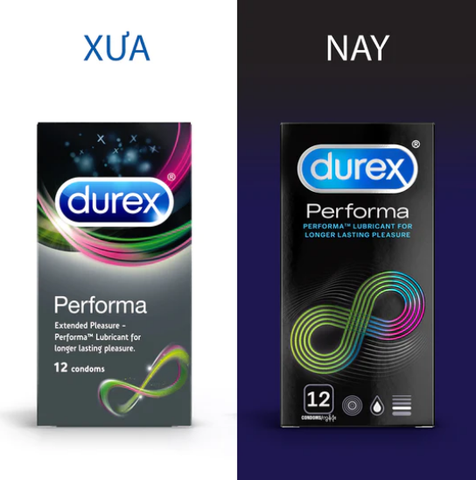 Combo 2 Bao cao su Durex Performa 12 bao