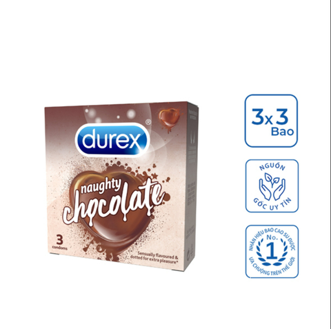 Durex Naughty Chocolate 3s