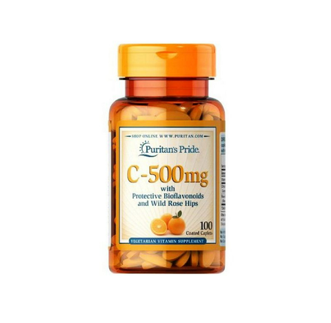 Bổ sung vitamin C Puritan's Pride 500mg 100 viên
