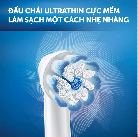 Bàn chải điện Oral B Vitality Plus Extra Sensitive Clean dịu nhẹ với nướu dành cho răng nhạy cảm