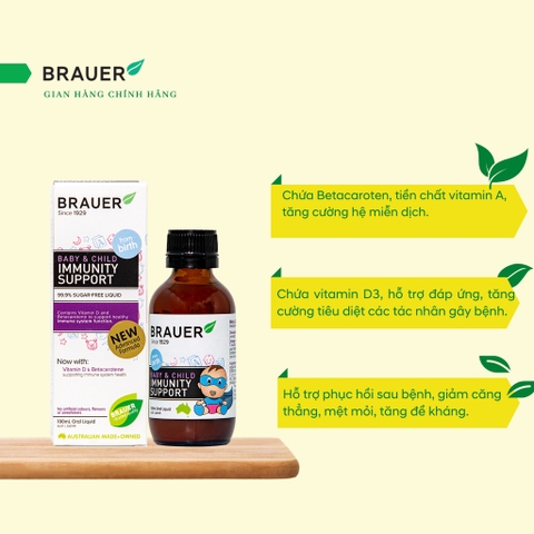 Brauer Baby & Child Immunity Support 100ml