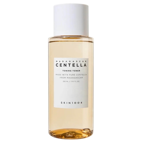 Nước hoa hồng skin1004 madagascar centella toning toner tẩy tế bào chết dịu nhẹ chai 210ml