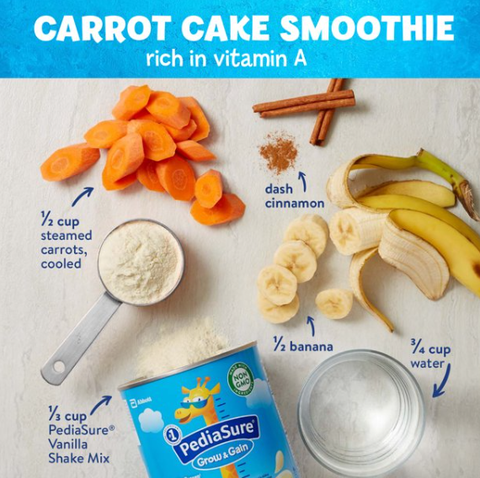 Sữa bột pediasure vanilla grow&gain 400g Mỹ cho bé từ 1 -10 tuổi