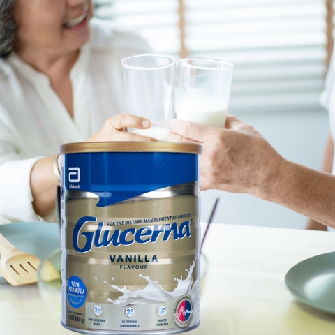 Sữa bột dành cho người tiểu đường Glucerna Vanilla 850g Úc