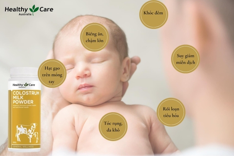 Sữa non Colostrum Milk Powder Healthy Care bổ sung dinh dưỡng hộp 300g