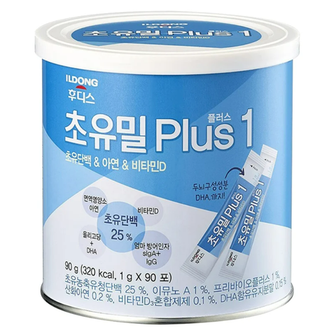 Sữa non Hàn Quốc Ildong số 1 bổ sung dinh dưỡng cho trẻ 0-1 tuổi 90g