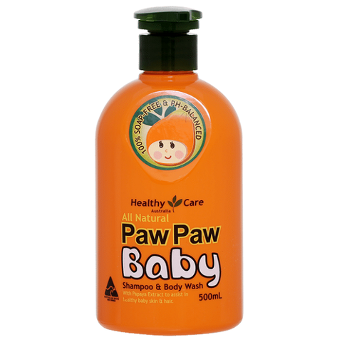 Sữa tắm đu đủ 2 trong 1 Paw Paw Baby 500ml của Úc