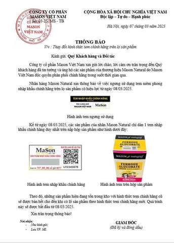 Mason Natural Ferrous Gluconate 50 viên – Sản phẩm bổ sung sắt hữu cơ