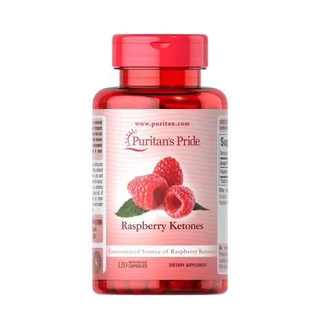 Hỗ trợ giảm cân puritan's pride raspberry ketones 100mg 120 viên
