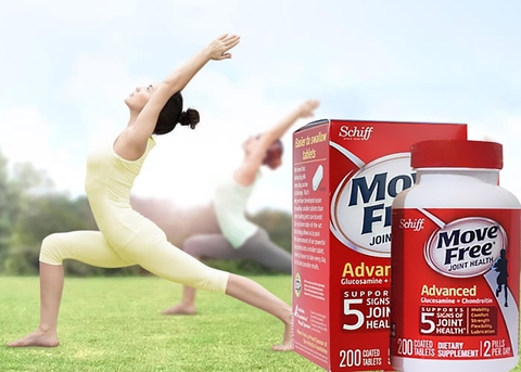 Viên uống chắc khỏe xương khớp Schiff Move Free Joint Health Advanced hộp 200 viên 
