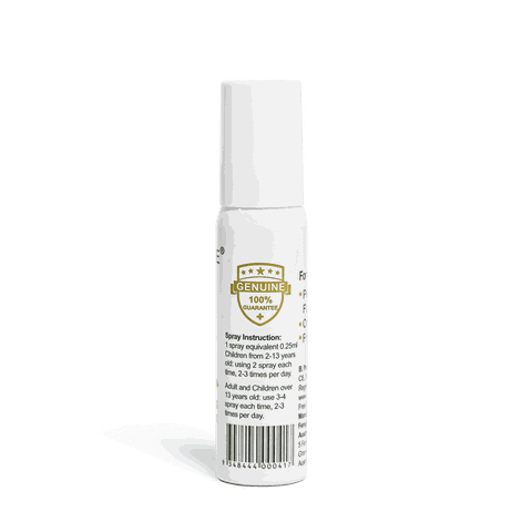 Xịt keo ong Vitatree Super Propolis Spray Complex With Manuka 15+ hỗ trợ giảm ho chai 30ml