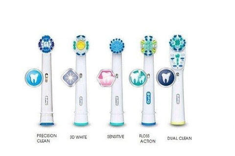 Bộ 3 đầu bàn chải điện thay thế oral-b 3 brush heads 3d white