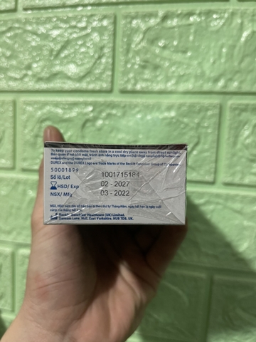 Bao cao su Durex Performa hộp 12 cái