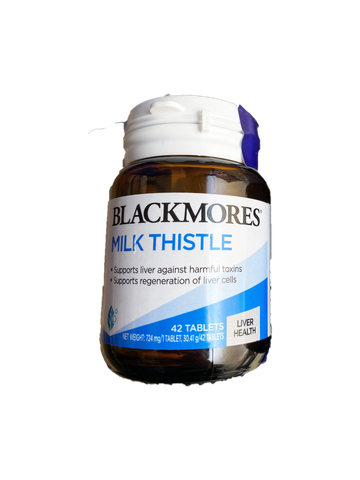 Thải độc gan blackmores milk thislte 42 viên - giải độc và detox cho gan khỏe mạnh