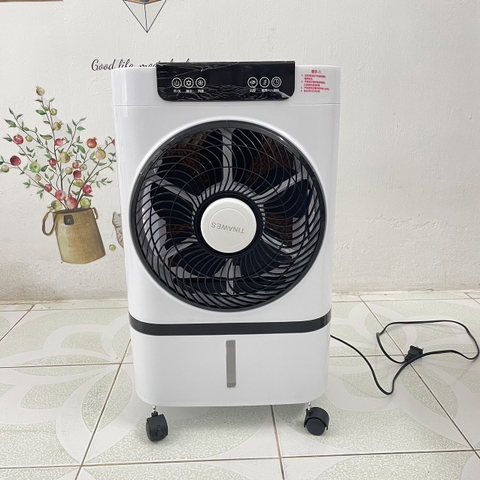 Quạt điều hòa hơi nước dung tích 7 lít tinawes kèm remote làm mát phòng 20m vuông