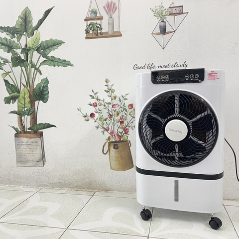 Quạt điều hòa hơi nước dung tích 7 lít tinawes nút cơ làm mát phòng 20m vuông