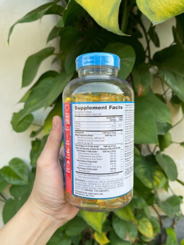 Viên uống bổ sung dầu cá Omega 3 6 9 Member’s Mark Supports Heart Health 325 viên