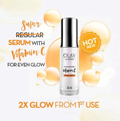 Olay Luminous Niacianmide + Vitamin C super serum 30ml
